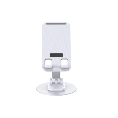 Giá đỡ Wiwu Desktop Rotation Stand ZM109 cho điện thoại có thể gấp gọn, điều chỉnh độ cao tùy ý, xoay 360 độ - Hàng chính hãng