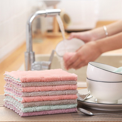 Set 10 khăn lau tay , lau bếp  2 mặt dày dặn , đa năng siêu thấm hút , vải bông mềm mịn , dùng được trên mọi bề mặt vô cùng tiện lợi 