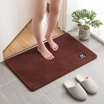 Thảm Lau Chân Phòng Khách Nhà Tắm Nhà Bếp Siêu Thấm Nước - Giao màu ngẫu nhiên