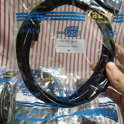 Cáp USB Nối Dài Xịn Có Chống Nhiễu - Cable USB nối dài 1 mét rưỡi, 3 mét, 5 mét dùng cho máy tính - Hàng chính hãng