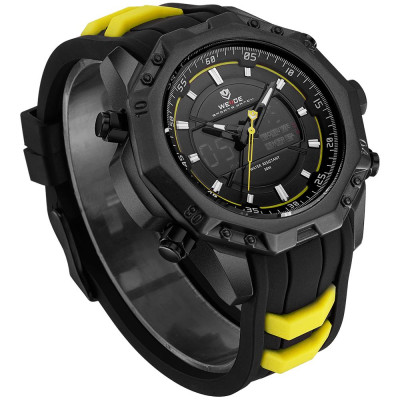 Đồng hồ điện tử kỹ thuật số WEIDE WH6406 hiển thị ngày giờ, chống nước 3ATM