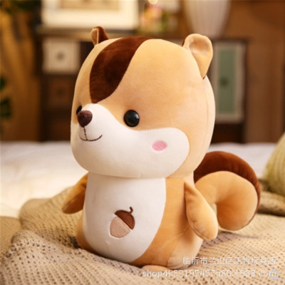 Gấu bông con sóc dễ thương, sóc con đáng yêu siêu cute (25cm--->38cm) vải miniso 4 chiều mềm mại cao cấp, an toàn cho trẻ nhỏ