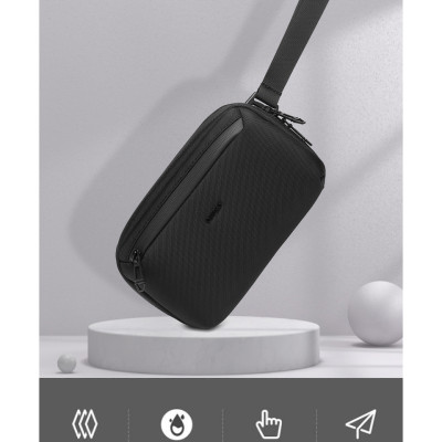 Túi Đeo Chéo OZUKO Chống Nước Trọng Lượng Nhẹ Cho Nam