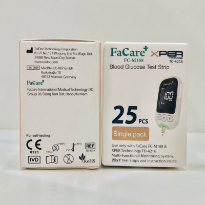 Que thử đường huyết Glucose dành cho máy đo FaCare 5 trong 1 FC-M168 (TD-4216)