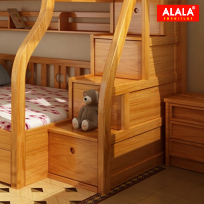 Giường tầng ALALA102 cao cấp/ Miễn phí vận chuyển và lắp đặt/ Đổi trả 30 ngày/ Sản phẩm được bảo hành 5 năm từ thương hiệu ALALA/ Chịu lực 700kg