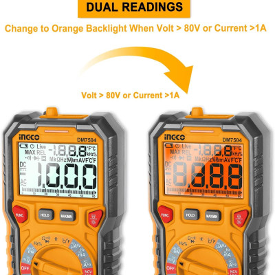 ĐỒNG HỒ VẠN NĂNG KỸ THUẬT SỐ INGCO DM7504 - HÀNG CHÍNH HÃNG