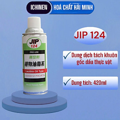JIP124 Dung dịch tách khuôn dùng cho nhà máy , xưởng 420ml- Hàng chính hãng ICHINEN Nhật Bản