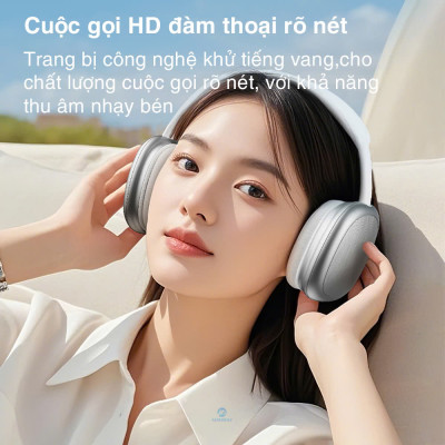 Headphone tai nghe bluetooth không dây chụp tai Rockspace O5 có mic hàng chính hãng BH 1 năm