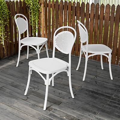 Ghế nhựa đúc phong cách Châu Âu