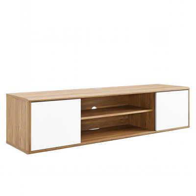 Kệ gỗ tivi đẹp thiết kế thông minh SMLIFE Takaya