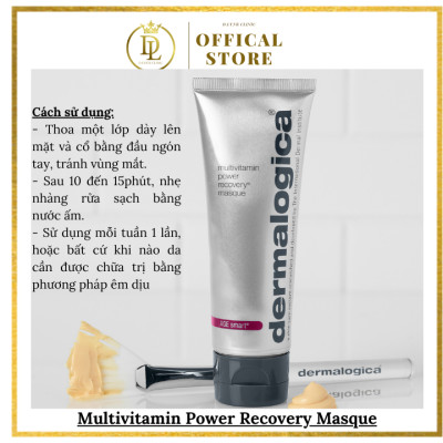 Mặt nạ phục hồi da chống lão hóa Dermalogica Multivitamin Power Recovery Masque 75ml