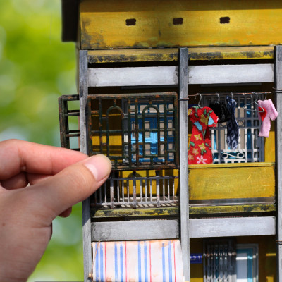 Mô Hình Tự lắp ráp DIY Sài Gòn Xưa - Thế Giới Tí Hon - GP135-01 - Mọt Sài Gòn