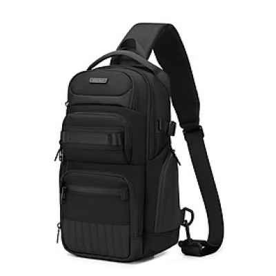 Túi đeo chéo OZUKO Túi cách nhiệt nhiều túi thời trang Dung tích lớn Túi đeo vai nam chống nước ngoài trời