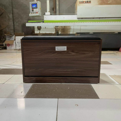 Tủ giày thông minh Tundo có đệm ngồi mini gỗ nệm tiện lợi giá rẻ