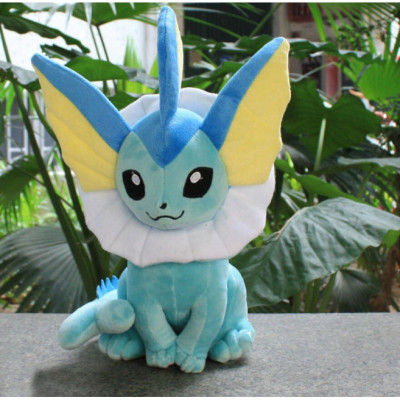 Gấu bông pokemon Eevee (eevui) Vaporeon hệ nước (20cm--->30cm) nguyên tem nguyên tag xịn mịn đẹp hàng cao cấp, an toàn cho trẻ nhỏ