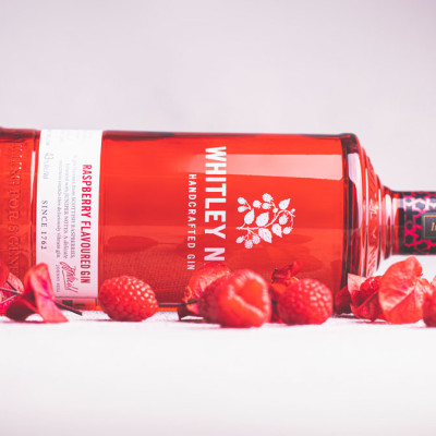 Rượu Whitley Neill Handcrafted Raspberry Gin 43% (700ml) - Không hộp