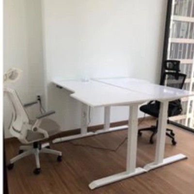 Bàn Thông Minh MAH-D12 mặt bàn chữ C Nâng Hạ Độ Cao