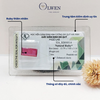 Viên đá Ruby thiên nhiên_HA-RB00014
