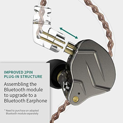 Tai Nghe Nhét Tai Có Mic Knowledge Zenith KZ ZSN Pro ( Phiên bản nâng cấp KZ ZSN) - Hàng Chính Hãng