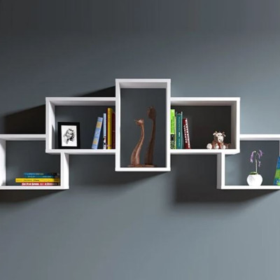 Kệ Treo Tường BOLD Chọn Màu Trắng/Đen Juno Sofa  CTKT204 KT  161,8cm x 60cm x 20cm
