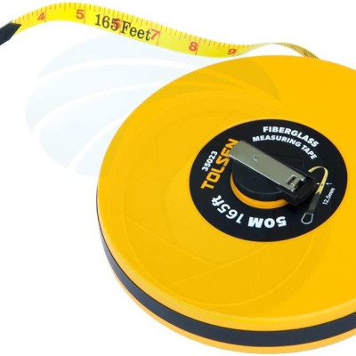 THƯỚC DÂY NHỰA 20M,30M,50M  *12.5mm TOLSEN 35020, 35022 , 35023- HÀNG CHÍNH HÃNG