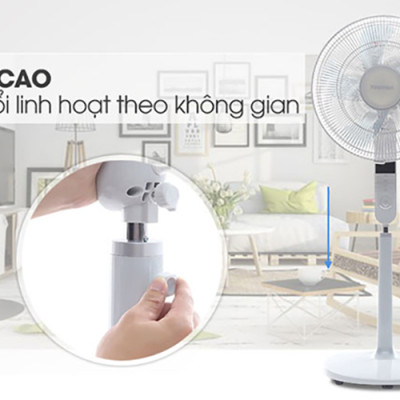Quạt Đứng Toshiba F- LSA20(W)VN (60W) - Trắng - Hàng chính hãng