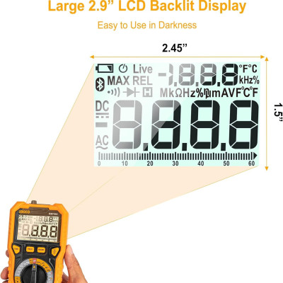 ĐỒNG HỒ VẠN NĂNG KỸ THUẬT SỐ INGCO DM7502 - HÀNG CHÍNH HÃNG