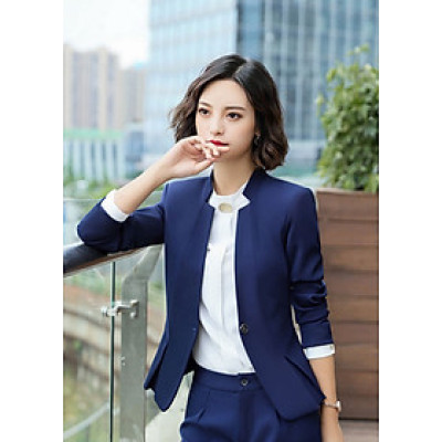 Áo Vest Nữ Một Nút Cài Titishop ACC185 - Xanh