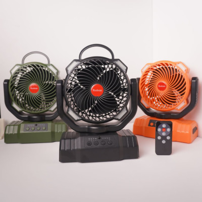 Quạt Tích Điện Yoobao F8 PRO - 10.000mAh | Điều Khiển Từ Xa | Xoay 360° | Đèn LED | Sạc Dự Phòng - Hàng chính hãng