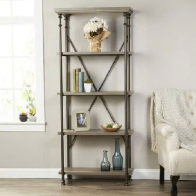 Kệ sách, kệ lưu trữ sơn tĩnh điện SM16CT Juno Sofa KT Ngang 75x Sâu 39 x Cao 179 cm