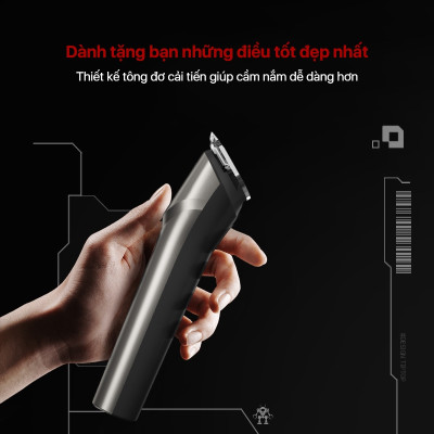 Tông đơ cắt tóc đa chức năng Enchen Beardo2 chất liệu thép không gỉ nhiều cữ linh hoạt - Hàng chính hãng