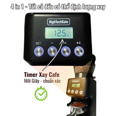 Máy Xay Cà Phê G69 Xay Hạt Cafe Pha Espresso,51 Cấp Độ Xay Mịn, Tự Động Auto, Hàng Chính Hãng