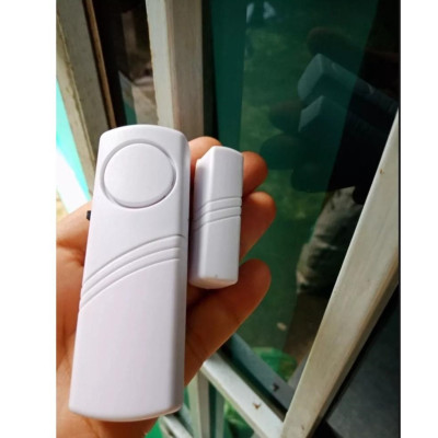 Chuông báo động chống trộm gắn cửa không dây cảm ứng từ, kêu to có công tắc, Chất lượng cao, bền bỉ - Hàng chính hãng
