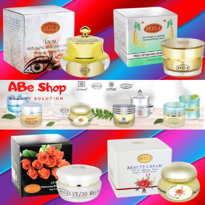 Kem ROSA Hoa Hồng Đen UV/30 - WHITENING BEAUTY CREAM (20G)