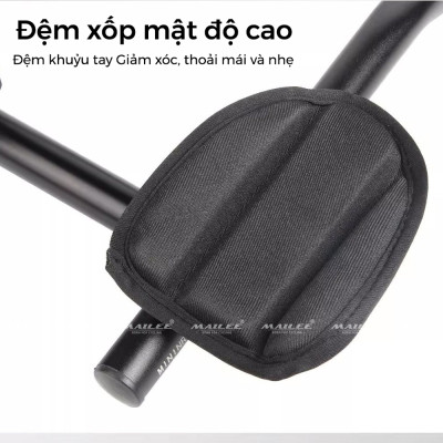 Tay Nắm TT Xe Đạp, Tay nghỉ DH-0608 Hợp Kim Nhôm Đen Nghỉ Tay Địa Hình Đường Trường - Mai Lee