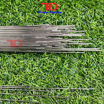 Que hàn Inox ER 304 308 hàn thép không gỉ, phi 1.6 2.4, dài 1 mét, que hàn Tig, hàn bù Tig, Điện lạnh Thuận Dung