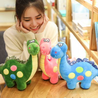Gấu bông khủng long mặt ngố mẫu mới siêu dễ thương cho bé (25cm--->55cm) vải nhung mềm mịn hàng cao cấp, an toàn cho trẻ