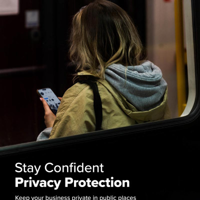 Bộ 2 Kính Cường Lực Chống nhìn Trộm Dành Cho iPhone 16 Pro Max/ 16 Pro/ 16 Plus/ 15 plus/ iphone 16/ 15 RINGKE Easy Slide Privacy Tempered Glass_ Hàng chính hãng