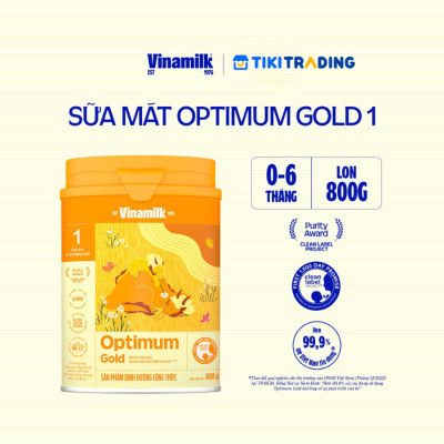 Sữa bột Vinamilk Optimum Gold 1 800g