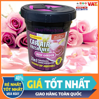 Sáp thơm ôtô thiên nhiên tiện dụng Acana 130g (hương hoa nhài)