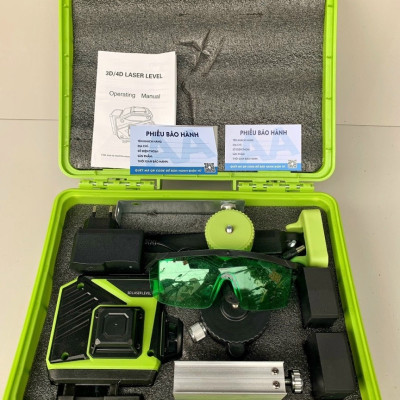 Máy cân bằng laser RAKUTEN 12 tia xanh siêu sáng - Máy bắn cốt, Máy cân mực, Máy đánh thăng bằng tia laser thế hệ mới 2021 - Hàng chính hãng