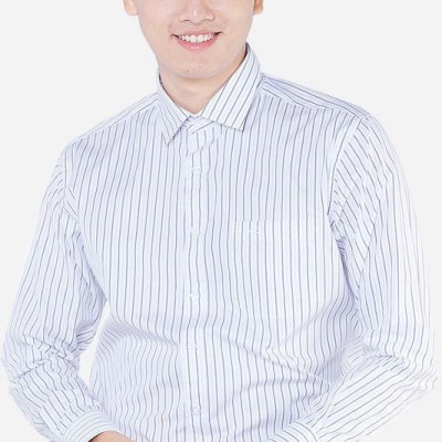 Áo Sơ Mi Nam Aligro Màu Sọc Trắng ALG1008