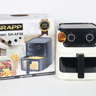 Nồi Chiên Không Dầu SRAPP SH-AF98B 9.8L - Màu Ngẫu Nhiên - Hàng Chính Hãng