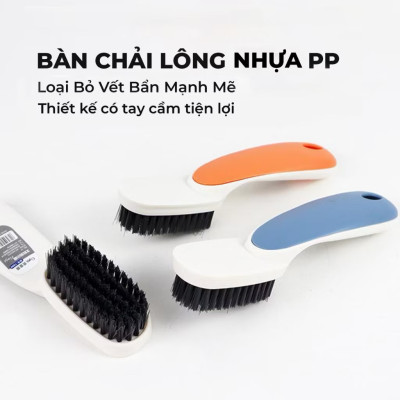  Bàn chải chà giày dép quần áo đa năng mini có tay cầm tiện lợi - Giao ngẫu nhiên