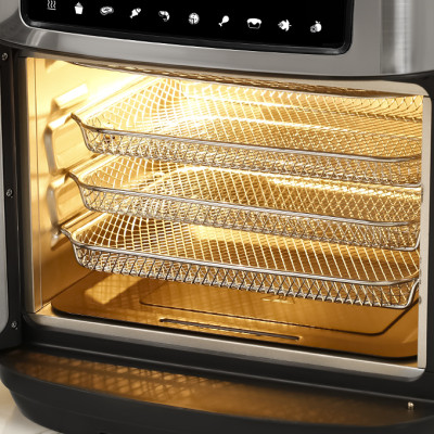 Lò chiên không dầu 12L Kangaroo KG12AF1A - Rapid Air - 1800W - Hàng chính hãng, Bảo hành 12 tháng