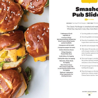 Sách - Smashed - 60 Epic Smash Burgers and Sandwiches for Dinner, for Lunch, and by Brett Walton (UK edition, Paperback)