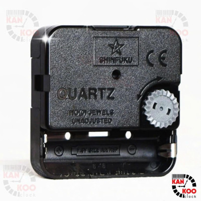 Máy đồng hồ treo tường kim trôi Nhật Bản chính hãƞg hiệu Shinfuku cốt dài 18 (trục vặn ốc 11mm)-bảo hành 5 năm