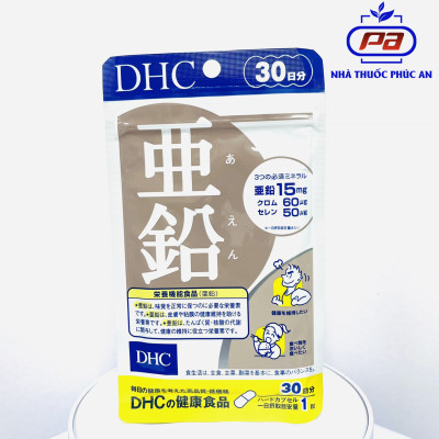Viên uống bổ sung kẽm DHC ZinC Nhật Bản 15 - 30 ngày