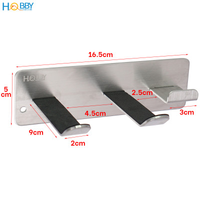 Giá treo máy sấy tóc inox 304 gắn tường HOBBY Home Decor MS3PC
