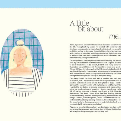 Sách - 15-minute Art Drawing - Learn How to Draw, Colour and Shade by Jessica Smith (UK edition, Flexibound)
